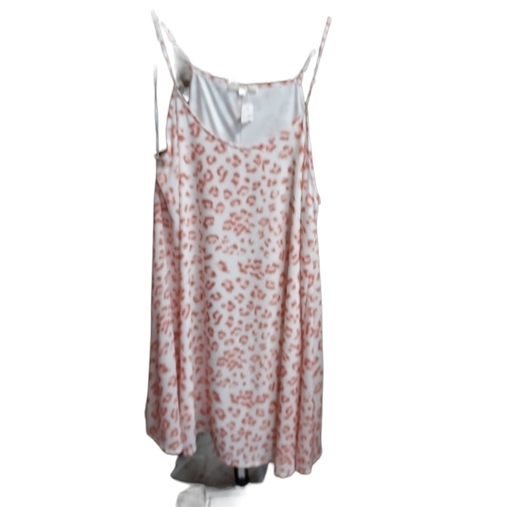 Andree dress large NWT leopard print